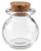Pot en verre rond