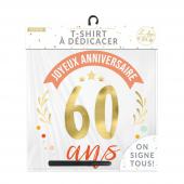 T-shirt 60 ans femme