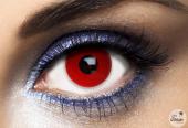 Lentilles fantaisie iris rouge - sans correction