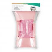 Kit déco voiture mariage rose