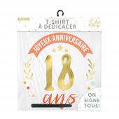 T-shirt 18 ans femme