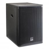 Caisson de basses actif 15 pouces 1000W /8 Ohms + 2x450W /4 Ohms