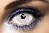 Lentilles fantaisie yeux blanc