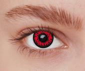 Lentilles fantaisie loup rouge - sans correction