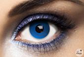 Lentilles fantaisie yeux bleus -  sans correction
