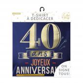 T-shirt 40 ans homme