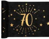 Chemin table âge étincelant or 70