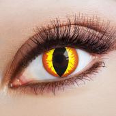 Lentilles fantaisie cat's eye