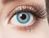 Lentilles fantaisie blue fire