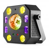Effet LightBox5 -en-1 avec Jelly ball, PAR, lumière UV, strobo et effet laser