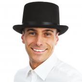 Chapeau haut de forme feutre noir