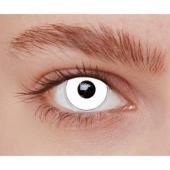 Lentilles fantaisie iris blanc - sans correction