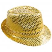 Chapeau borsalino sequins or