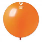 Ballon géant uni orange
