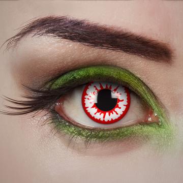 Lentilles fantaisie creepy zombie