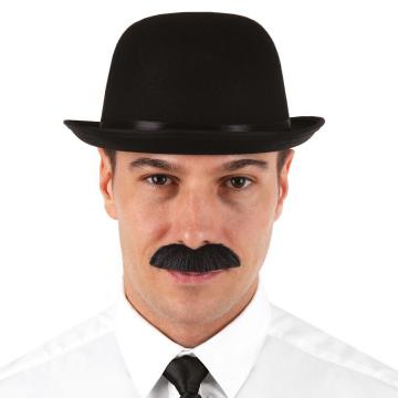 Chapeau melon feutre noir