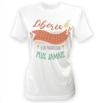 T-shirt retraite femme