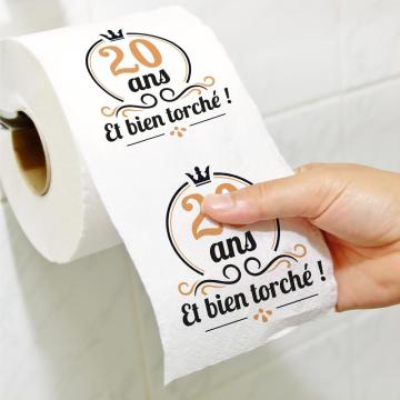 Rouleau papier toilette 20aine