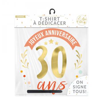 T-shirt 30 ans femme