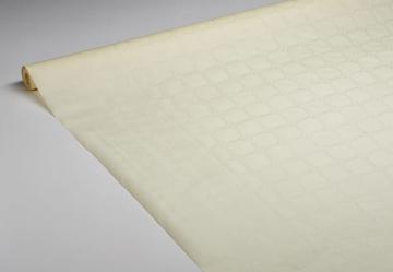 Nappe damassée ivoire