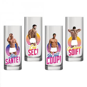 Verre strip-tease homme