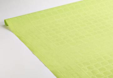 Nappe damassé vert anis
