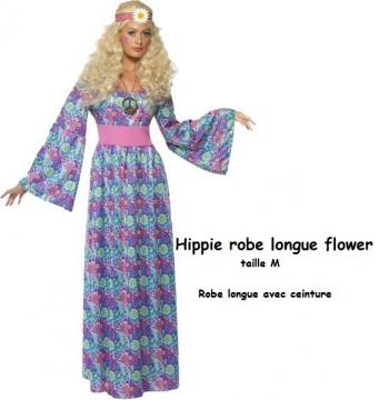 HIPPIE ROBE LONGUE FLOWER