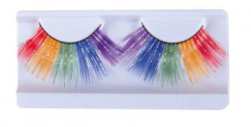 Faux cils jumbo multicolore auto adhésifs