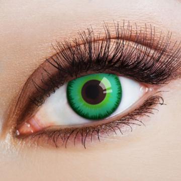 Lentilles fantaisie magic green eye