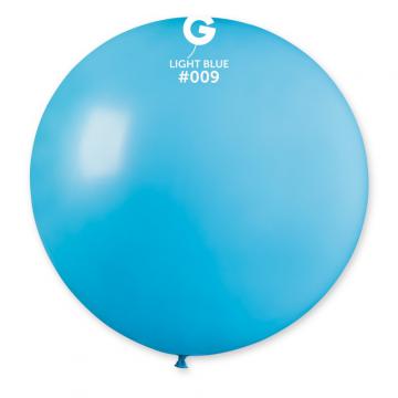 Ballon géant uni light blue