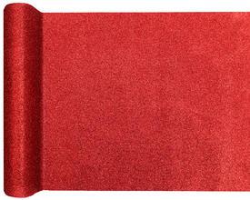 Chemin de table paillettes rouge