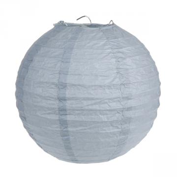 2 lanternes 20cm gris