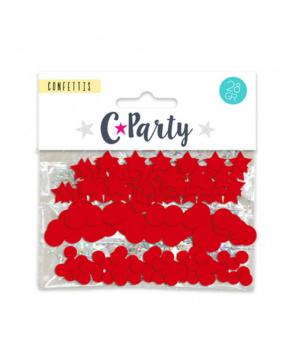 Trio confettis rouge