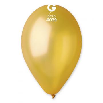 50 ballons unis or
