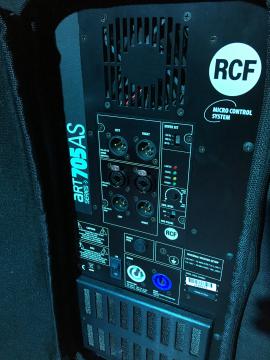 Location pack rcf amplifié 2500 Wrms