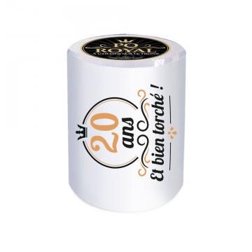 Rouleau papier toilette 20aine