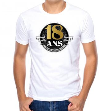 T-shirt 18 ans homme