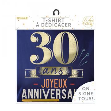 T-shirt 30 ans homme