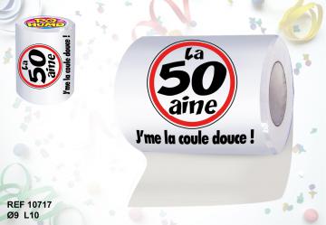 Rouleau papier toilette 50aine