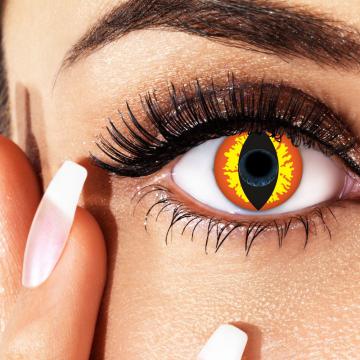 Lentilles fantaisie cat's eye