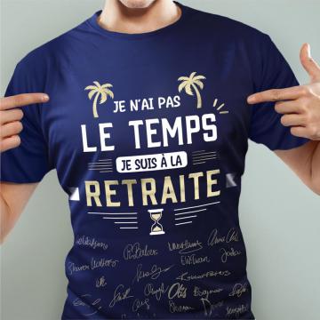 T-shirt retraite homme