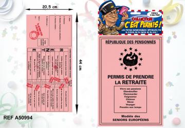 permis de prendre la retraite