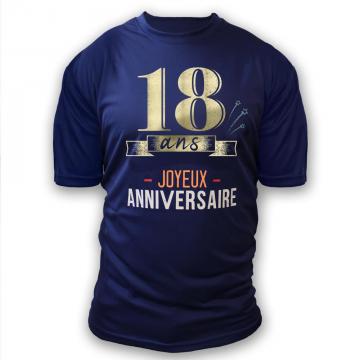 T-shirt 18 ans homme