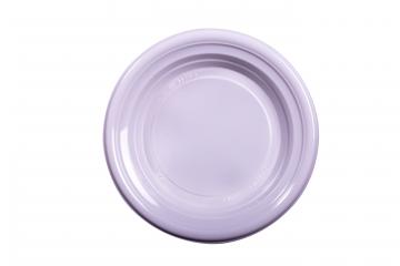 25 assiettes plastique blanche