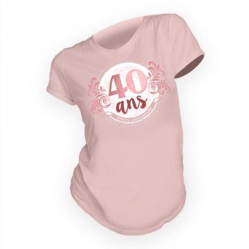 T-shirt 40 ans femme