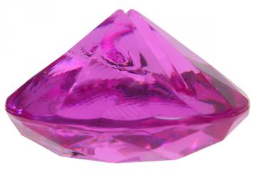 Marque place diamant fuschia