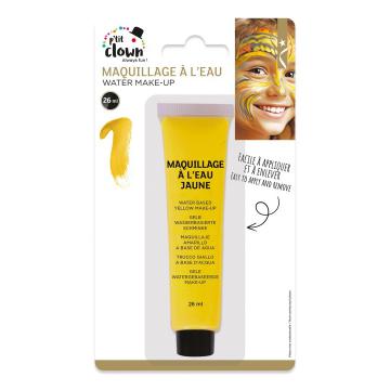 Maquillage tube jaune