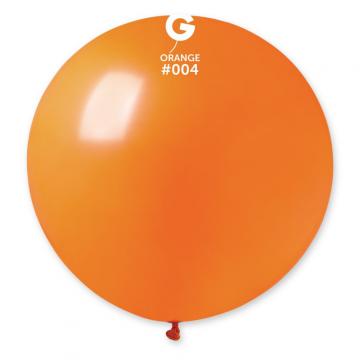 Ballon géant uni orange