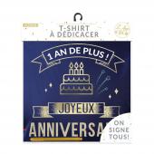 T-shirt anniversaire homme