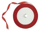 Ruban satin rouge